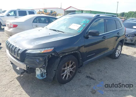 2016 Jeep Cherokee Latitude из США, поврежденный, VIN 1C4PJLCB4GW287540